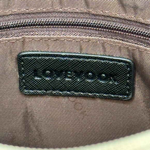 Lovevook Black Beige Satchel Handbag for Women Small Crossbody Bags Shoulder - Picture 12 of 15